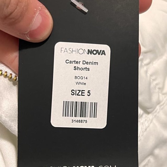 FN High Waisted Shorts - Picture 3 of 3